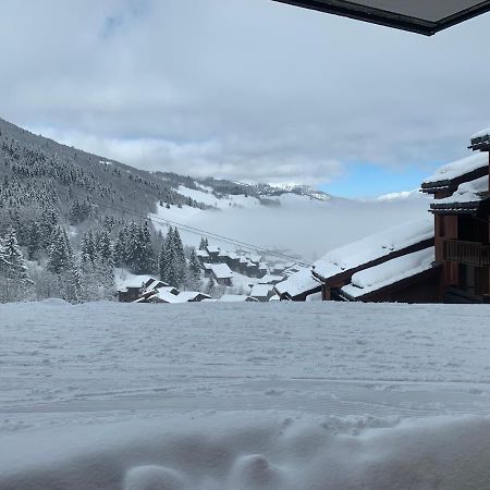 Valmorel Studio Skis Aux Pieds Εξωτερικό φωτογραφία
