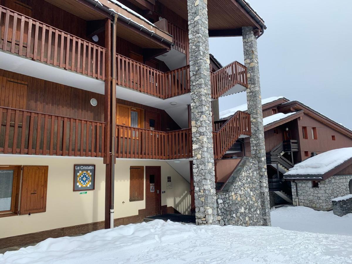Valmorel Studio Skis Aux Pieds Εξωτερικό φωτογραφία