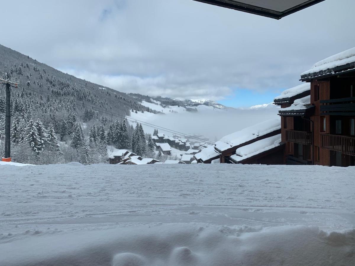 Valmorel Studio Skis Aux Pieds Εξωτερικό φωτογραφία