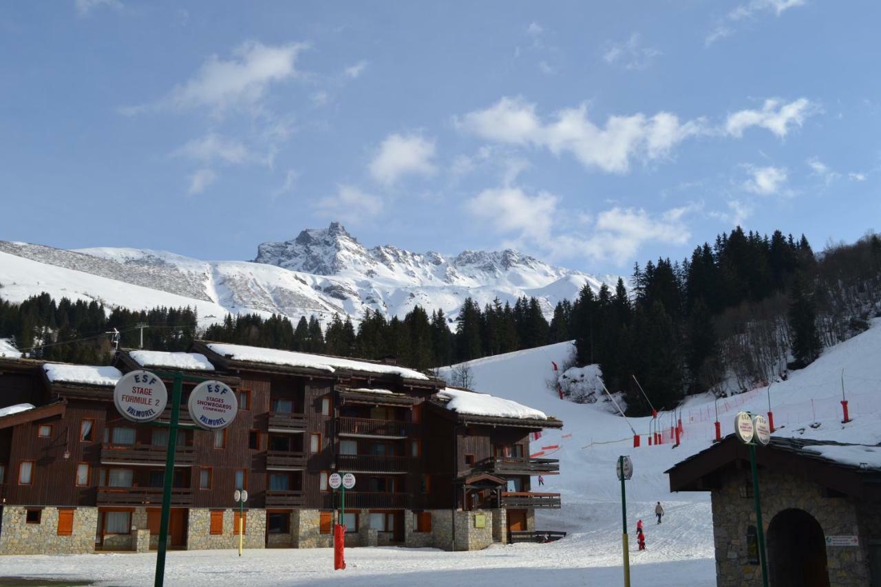 Valmorel Studio Skis Aux Pieds Εξωτερικό φωτογραφία
