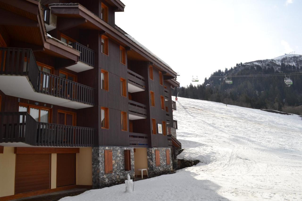 Valmorel Studio Skis Aux Pieds Εξωτερικό φωτογραφία
